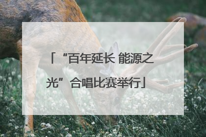 “百年延长 能源之光”合唱比赛举行