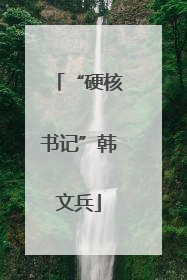 “硬核书记”韩文兵