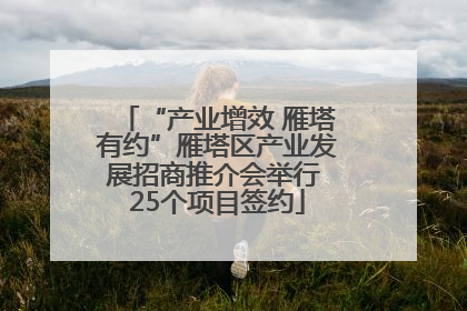 “产业增效 雁塔有约”雁塔区产业发展招商推介会举行 25个项目签约