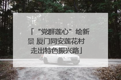“党群莲心”绘新景 厦门同安莲花村走出特色振兴路