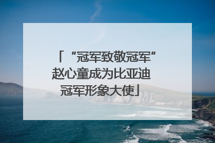 “冠军致敬冠军” 赵心童成为比亚迪冠军形象大使