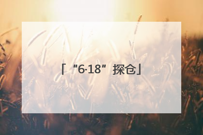 “6·18”探仓