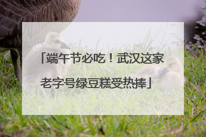 端午节必吃！武汉这家老字号绿豆糕受热捧