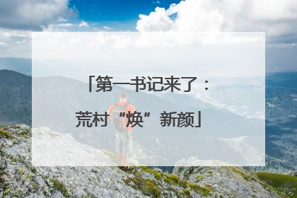 第一书记来了：荒村“焕”新颜