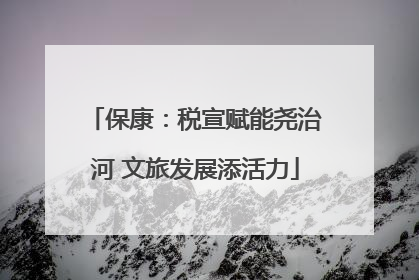 保康：税宣赋能尧治河 文旅发展添活力