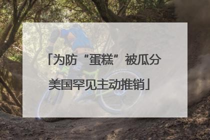 为防“蛋糕”被瓜分 美国罕见主动推销