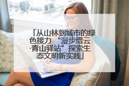 从山林到城市的绿色接力 “漫步缙云·青山驿站”探索生态文明新实践