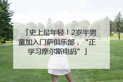 史上最年轻！2岁半男童加入门萨俱乐部，“正学习摩尔斯电码”