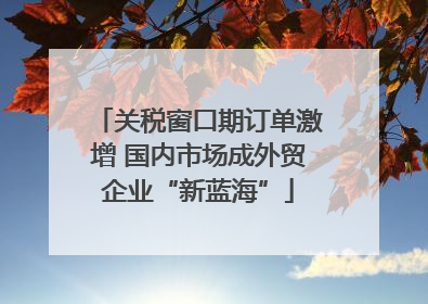 关税窗口期订单激增 国内市场成外贸企业“新蓝海”