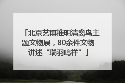 北京艺博推明清禽鸟主题文物展，80余件文物讲述“瑞羽鸣祥”