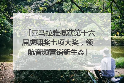 喜马拉雅揽获第十六届虎啸奖七项大奖，领航音频营销新生态