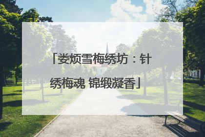 娄烦雪梅绣坊：针绣梅魂 锦缎凝香