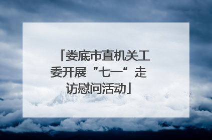 娄底市直机关工委开展“七一”走访慰问活动