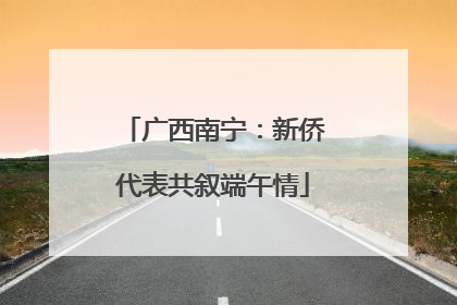 广西南宁：新侨代表共叙端午情