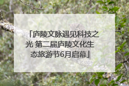 庐陵文脉遇见科技之光 第二届庐陵文化生态旅游节6月启幕