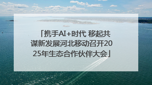 携手AI+时代 移起共谋新发展河北移动召开2025年生态合作伙伴大会