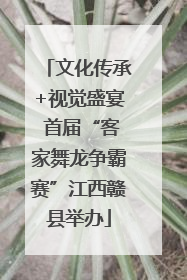 文化传承+视觉盛宴 首届“客家舞龙争霸赛”江西赣县举办