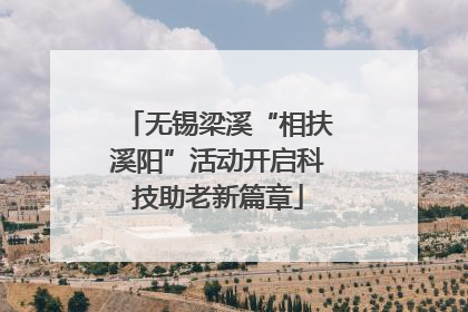 无锡梁溪“相扶溪阳”活动开启科技助老新篇章