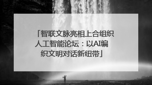 智联文脉亮相上合组织人工智能论坛：以AI编织文明对话新纽带
