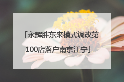 永辉胖东来模式调改第100店落户南京江宁