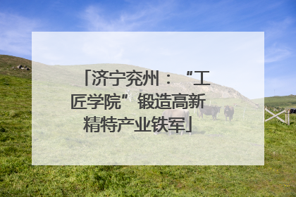 济宁兖州：“工匠学院”锻造高新精特产业铁军