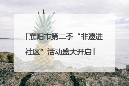 襄阳市第二季“非遗进社区”活动盛大开启
