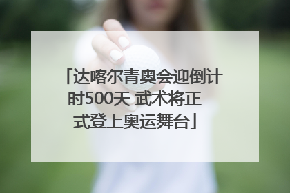 达喀尔青奥会迎倒计时500天 武术将正式登上奥运舞台