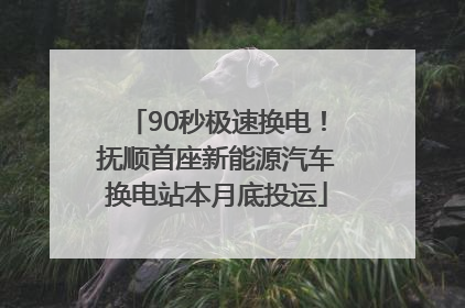 90秒极速换电！抚顺首座新能源汽车换电站本月底投运