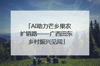 AI助力芒乡果农扩销路——广西田东乡村振兴见闻